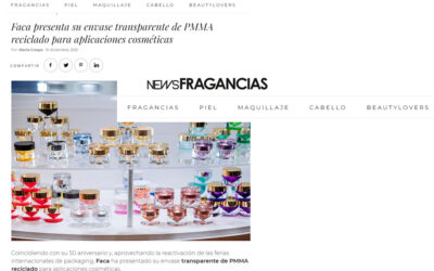 News Fragancias informa de las últimas novedades envases cosméticos