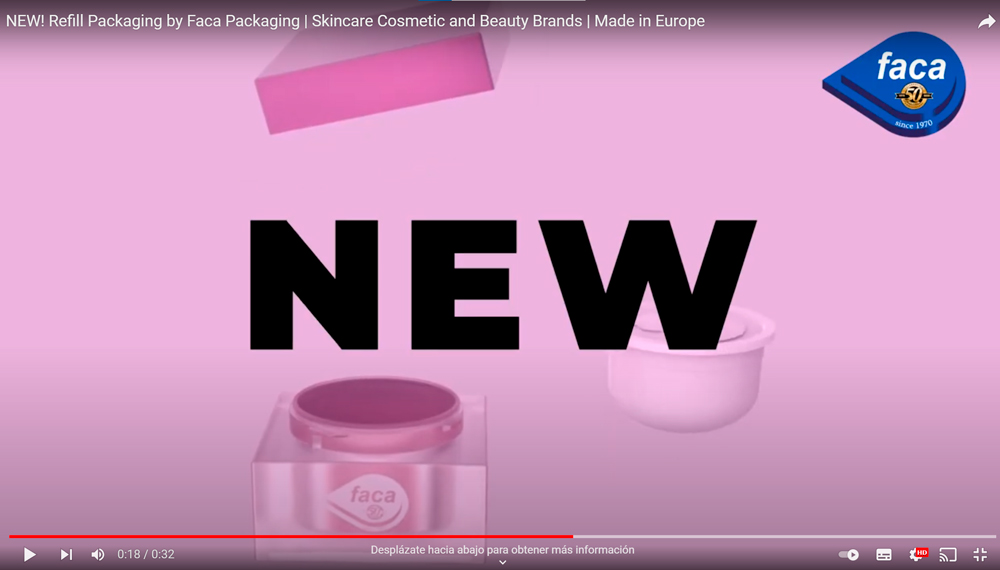 New Refill Packaging Cosmetics